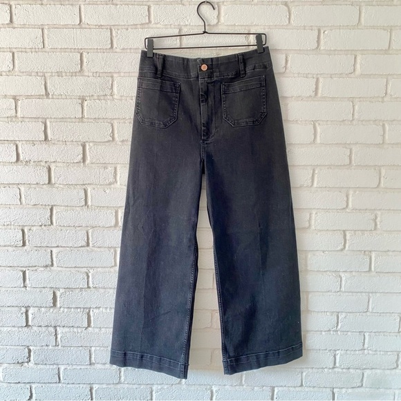 Anthropologie Dark Wide Leg Jeans - Picture 5 of 16